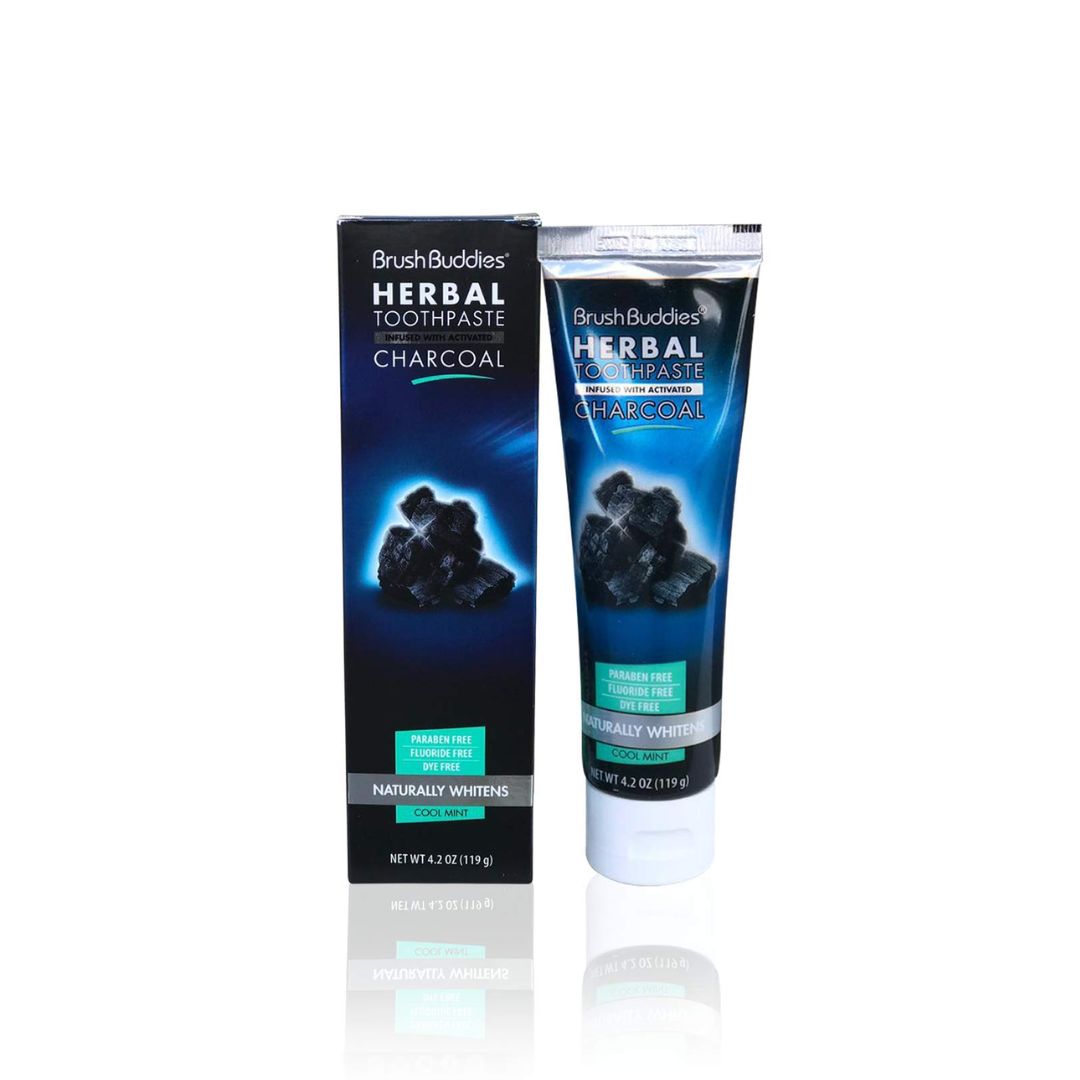 Brush Buddies Herbal Toothpaste Charcoal