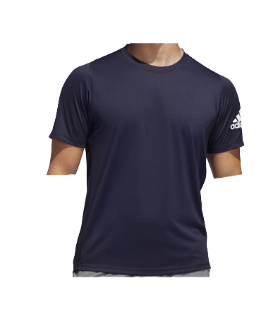 Adidas Freelift Sport Ultimate Solid Tee in Legend Ink