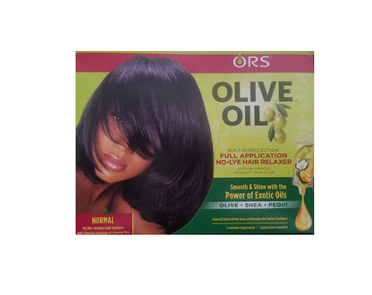 ORS Olive Oil full application no-lye Hair relaxer normal