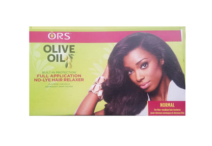 ORS Olive Oil full application no-lye Hair relaxer normal