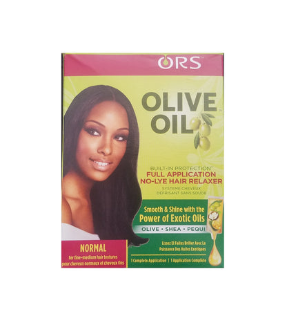 ORS Olive Oil full application no-lye Hair relaxer normal