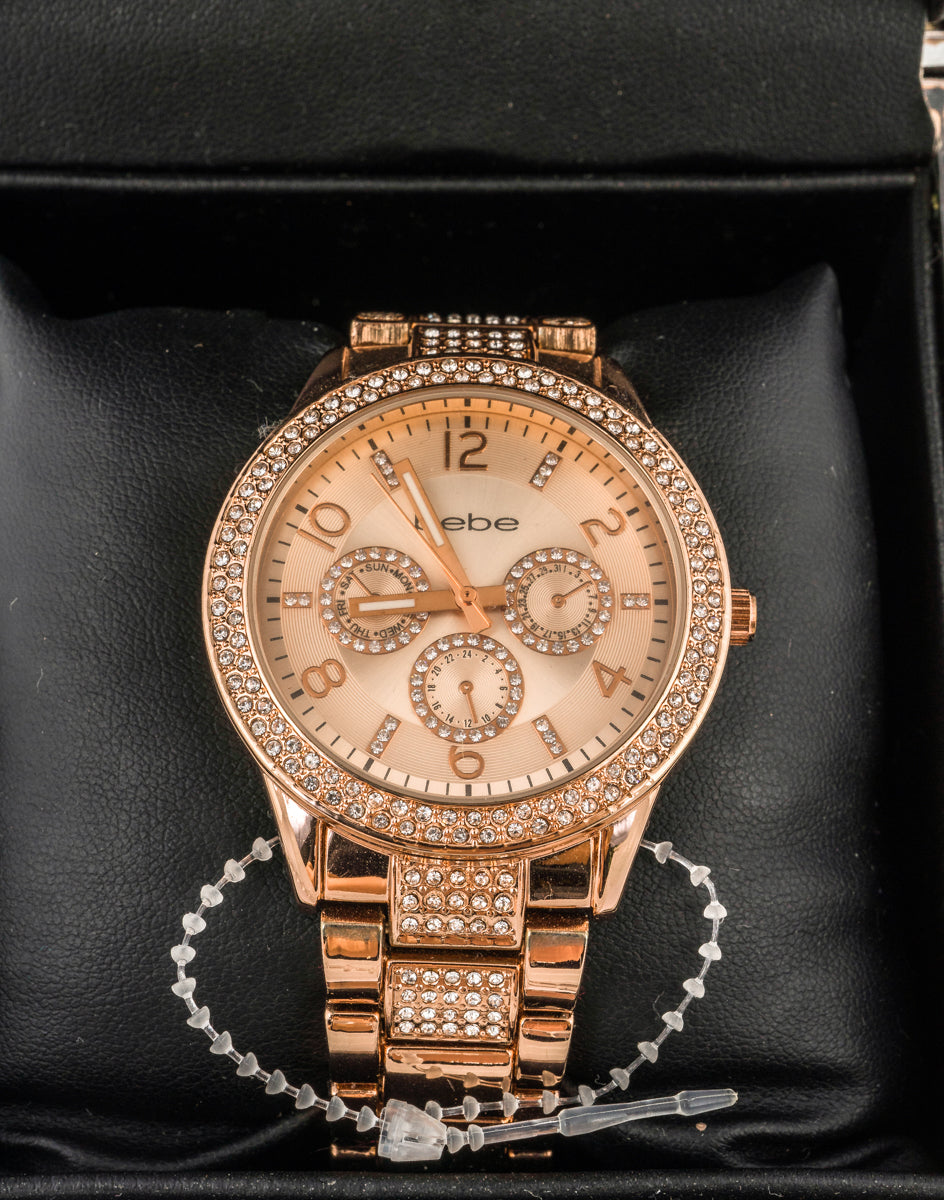 Bebe Watch pink gold