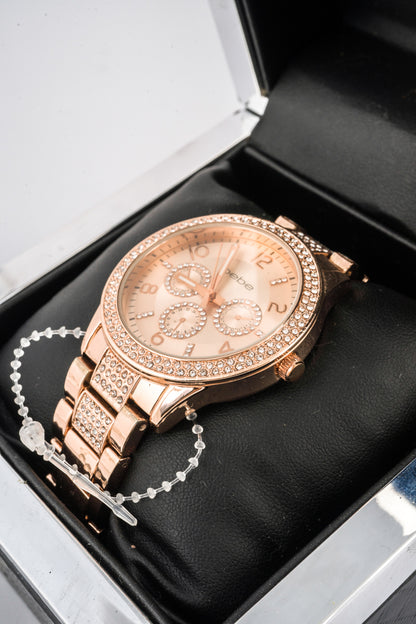 Bebe Watch pink gold