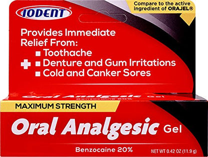 Iodent Oral Analgesic Gel 0.42 oz