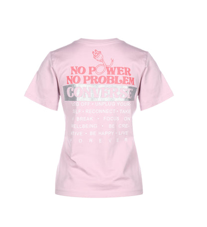 Converse No Problem Classic T-Shirt Pink