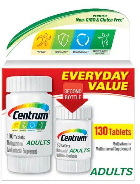 Centrum Adults 130 Tablets