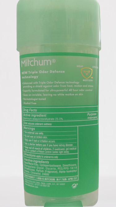 Mitchum Tripple Odor Defense women deodorant